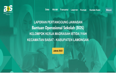 Aplikasi LPJ BOS Tahun 2022