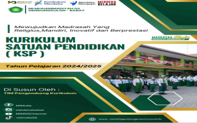 DOKUMEN KULIKULUM SATUAN PENDIDIKAN MI MUHAMMADIYAH 05